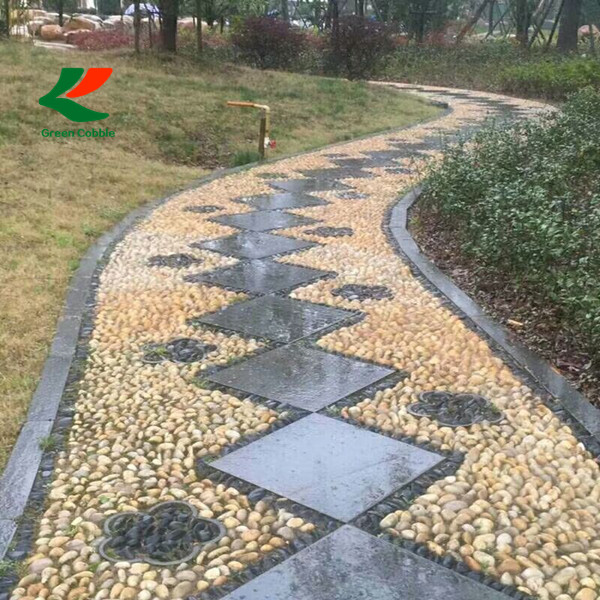鹅卵石铺装